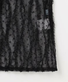 組曲 【前後着用可】チュールフリル ブラウス