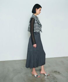 GRACE CONTINENTAL フリンジミニベスト