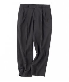 UNFILO MENS ウールライク ワイドパンツ