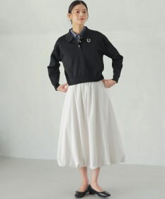 組曲 ソフトクロスバルーン スカート
