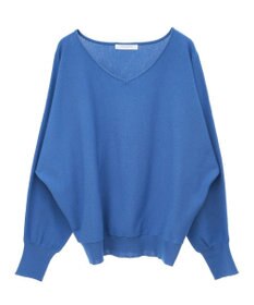 Green Parks 洗える　Ｖネックドルマンニットプルオーバー