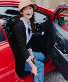 Tiaclasse 【小倉優子さん着用・UVケア・接触冷感】“やみつき”カットソーパーカーカーデ