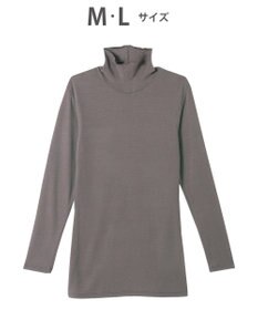 ワコール／睡眠科学 トップス 9分袖 長袖 ハイネック あたたかい 吸湿発熱性(本体) YEY031 睡眠科学／ワコール