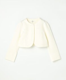 組曲 KIDS 【110-140㎝】 フラワーアーチワンピース＆ボレロジャケットセット