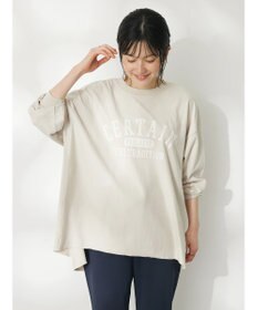 CRAFT STANDARD BOUTIQUE プリント裏毛チュニック