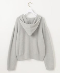 ANY SIS 【洗える】シャギーニット パーカー