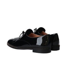 INTER-CHAUSSURES 【INTER-CHAUSSURES】レースリボンエナメルキルトシューズ