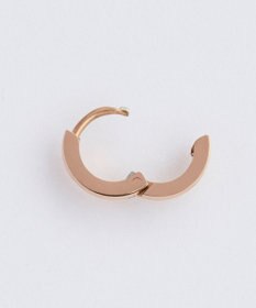 Phoebe 【金属アレルギー対応】ワンタッチメタルフープミニピアス(片耳)/サージカルステンレス ローズゴールド