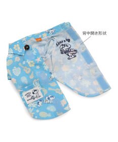 PET PARADISE スヌーピー 接触冷感 背中開き リゾートシャツ 小型犬