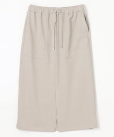 ANY 【接触冷感/UVケア/ウエストゴム/洗濯機可能】イージケアタイトスカート