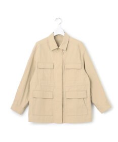 23区 L 【SLOW/一部店舗限定】ハイカウントギャバ ミリタリージャケット