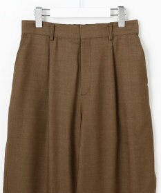 自由区 【SHIHOさん着用】デニムライクツイルカーブテーパード パンツ