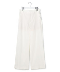 23区 【CanCam・CLASSY.掲載】リネンレーヨンストレッチ ワイドパンツ