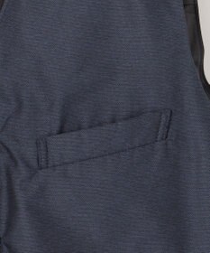 JOSEPH ABBOUD 【軽量/ダウンの吹き出しを防ぐキルトレスダウン】ADSインターレース ダウンベスト