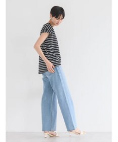 AMERICAN HOLIC 接触冷感フレンチスリーブカットプルオーバー