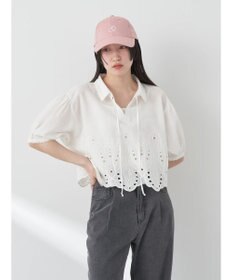 earth music&ecology エンブロイダリープルオーバー