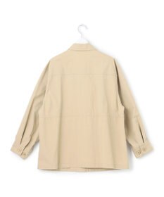 23区 L 【SLOW/一部店舗限定】ハイカウントギャバ ミリタリージャケット