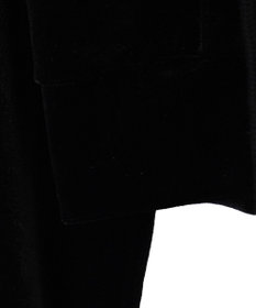 WEGO 【SETUP対応ITEM】ラインストーンベロアWZIPパーカー