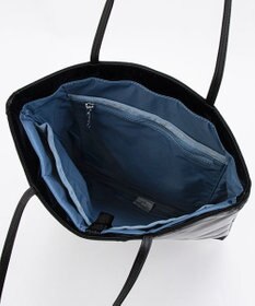 LeSportsac VERTICAL CITY TOTE/アップタウンブラックシャイン/ブラック