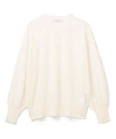 BEIGE， 【洗える】CADDO / シアーウールクルーネックトップス