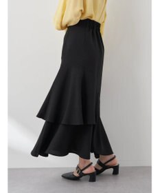 earth music&ecology アシンメトリーイレヘムスカート