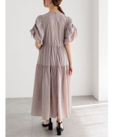 Te chichi スリーブリボンロングワンピース