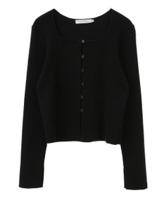 AMERICAN HOLIC スクエアリブニットカーディガン