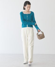 AMERICAN HOLIC スクエアリブニットカーディガン