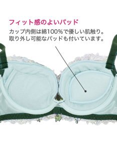 BRADELIS New York 【BRADELIS New York】ナオミステップ２ブラ23S1 バストを寄せて丸い女性らしい谷間をつくる