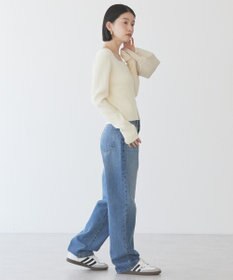 AMERICAN HOLIC スクエアリブニットカーディガン