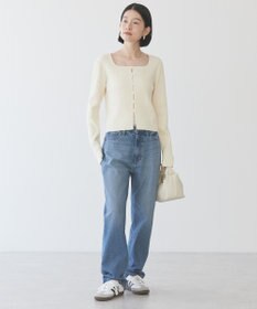 AMERICAN HOLIC スクエアリブニットカーディガン