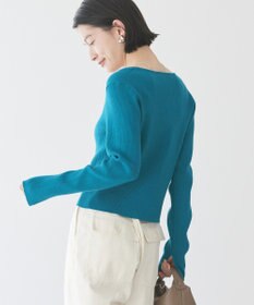 AMERICAN HOLIC スクエアリブニットカーディガン