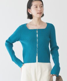 AMERICAN HOLIC スクエアリブニットカーディガン