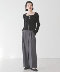 AMERICAN HOLIC スクエアリブニットカーディガン