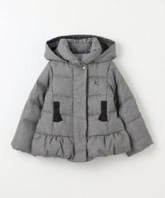 組曲 KIDS 【150-170cm】ウールライク ダウンコート