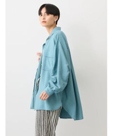 AMERICAN HOLIC 接触冷感Ｗポケット袖タックシャツチュニック