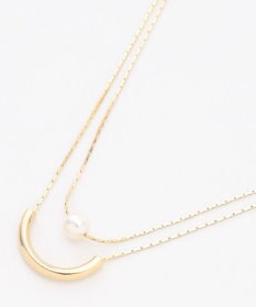 ANY レイヤード風２連ネックレス