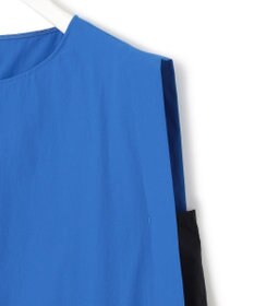 ICB 【接触冷感・UVカット・洗える】RENUソフトタイプライター バイカラーワンピース