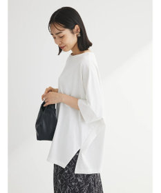 Green Parks 冷っとすずやか　ドルマンカット５分袖プルオーバー