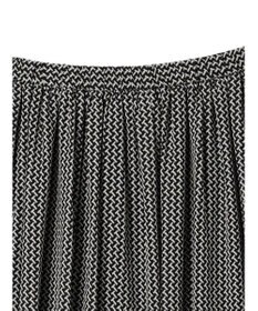 AMERICAN HOLIC 幾何学柄裾ティアードスカート