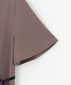 ANY SIS 【UVケア・ストレッチ・洗える】2WAYジョーゼットジャージー ワンピース