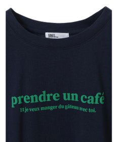 CRAFT STANDARD BOUTIQUE 発泡プリントロゴＴシャツ