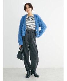 Green Parks ・Ｐｅｔｉｔ　Ｆｌｅｕｒ　シャギーニットカーディガン