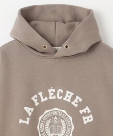 ANY 【洗濯機可能/サスティナブル】ロゴ裏起毛パーカー