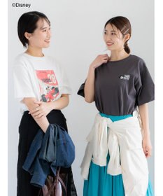 Te chichi 【Disney】MICKEY/ロゴプリントTシャツ