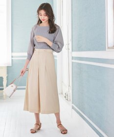 ANY SIS 【美人百花7月号掲載】エアリー ワイドクロップド パンツ