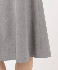 J.PRESS LADIES L 【シワになりにくい】コットンフィッティーシャーク スカート