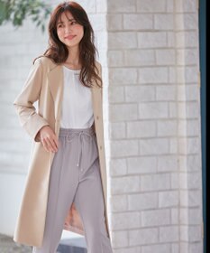 ANY SIS S 【洗える】ラッフルフレアジョーゼット ブラウス