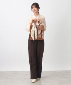 MOONBAT 【WEB限定】PAUL & JOE ACCESSOIRES シルクシフォンスカーフ 58×58cm