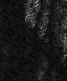 組曲 【前後着用可】チュールフリル ブラウス